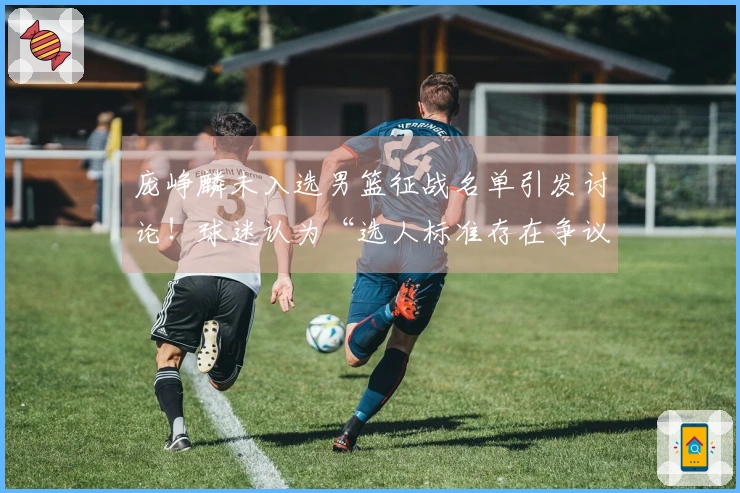 庞峥麟未入选男篮征战名单引发讨论！球迷认为“选人标准存在争议”