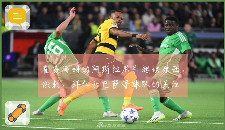 霍芬海姆的阿斯拉尼引起切尔西、热刺、拜仁和巴萨等球队的关注